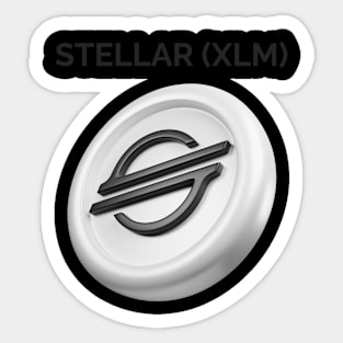 STELLAR (XLM) cryptocurrency Sticker